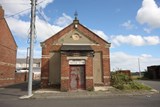 Hetton Band Hall before being dismantled