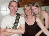 Eda with her two kids :D