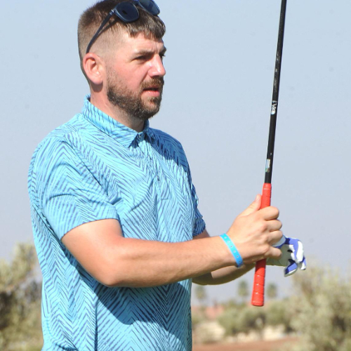 Craig Cameron-winfield prostate cancer day at King's golf club
