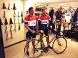 Steve and Robbie looking the part!