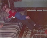 October 1977, Me and Grandpa chilling