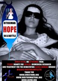 Rituximab Fundraising Poster painstakingly created by patient with severe M.E.