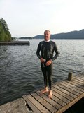 Just getting ready to train at Miller Ground, Lake Windermere!