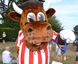 Bully with his medal!