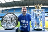 Me with the Premiership trophy