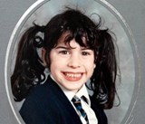 Amy as a child
