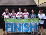 Whoop Whoop - A the finish line!