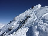 The last 100 metres to the top!