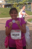 at the finish :)