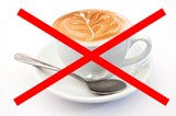 No coffee for me :(