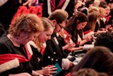 Medical graduates, University of Dundee 2015, by permission of University of Dundee