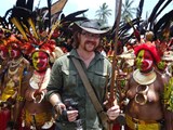 Graham Hughes in Papua New Guinea