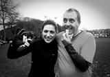 Dad & Me complete our first (hard) 5k!