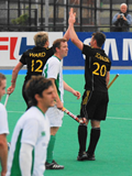 Ward & Scanlon celebrate a goal for Beeston