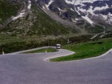 Splugen Pass in the Alps