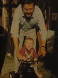 Me and my dad in the early 1990s.