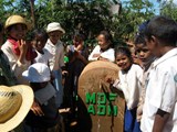 Children in Ambohibato with fresh water