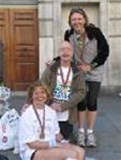 Vikki, me and Jayne after the FLM