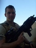 Rifleman Phil Allen Afghan 2009.