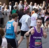 I ran the rest of the race, I promise!