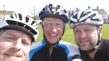 "The Fellowship" assemble for a training ride