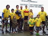 Team photo with all the kids