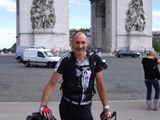 Arrived at the Arc de Triomphe
