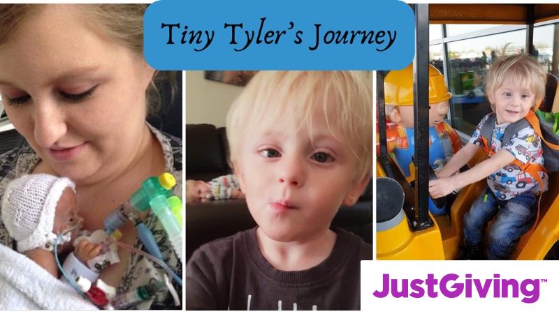 Crowdfunding To Help Tyler Get A Wheelchair On Justgiving