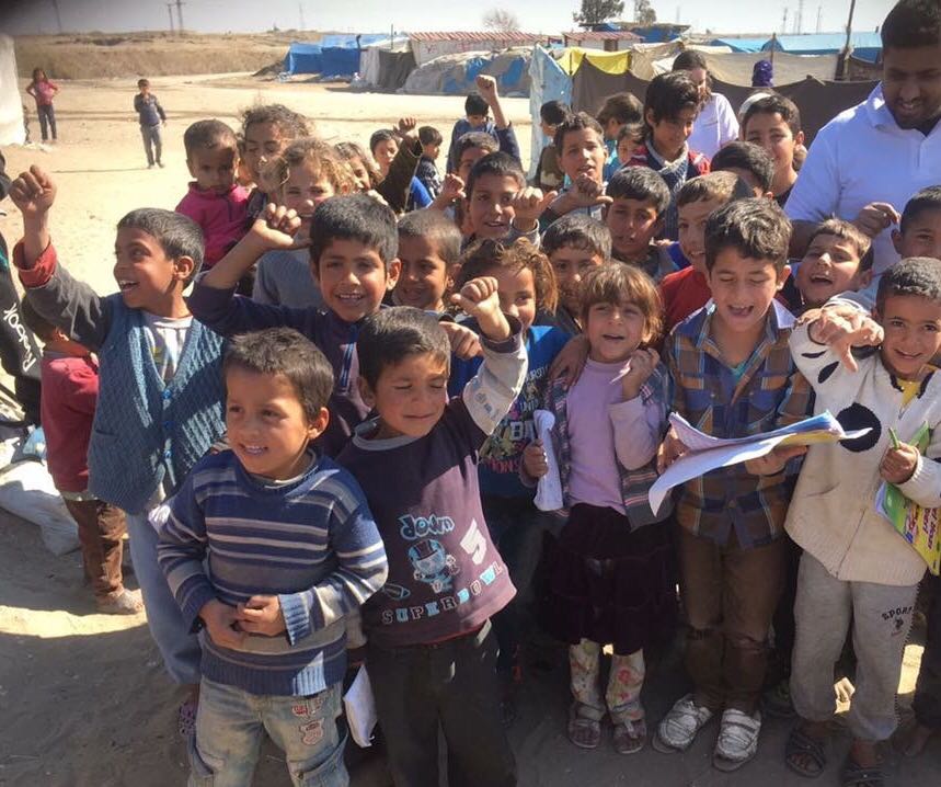 Crowdfunding to deliver humanitarian aid for Syrian refugees on JustGiving