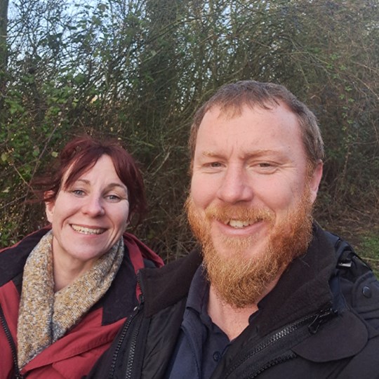 David's Mighty Hike fundraising page