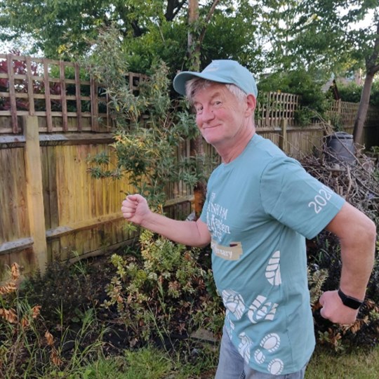 Trevor's 10k March fundraiser
