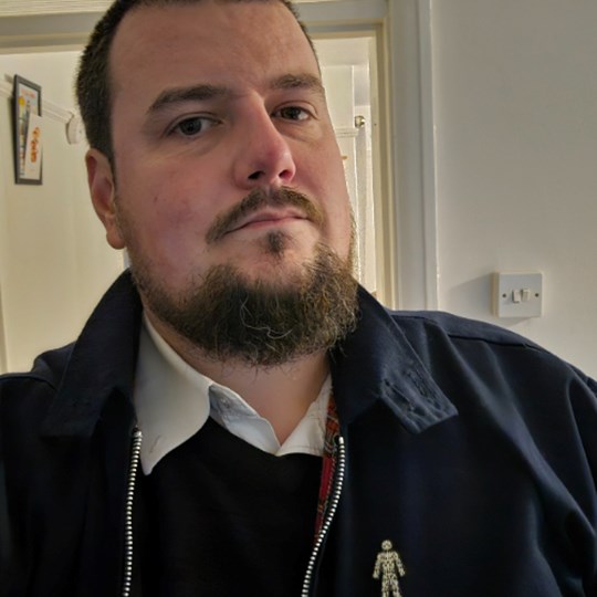 Mark's fundraising page