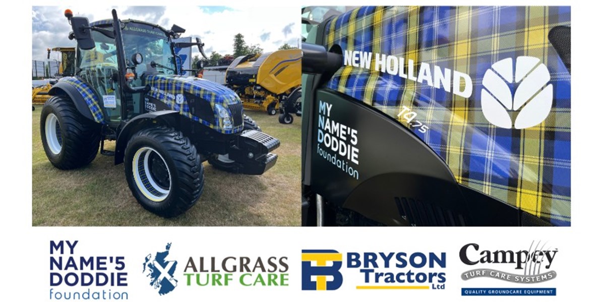 Bryson Tractors is fundraising for My Name'5 Doddie Foundation
