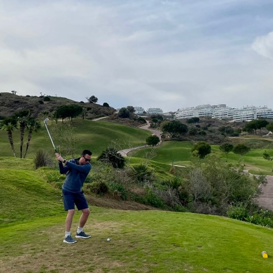 Richard's Big Golf Race