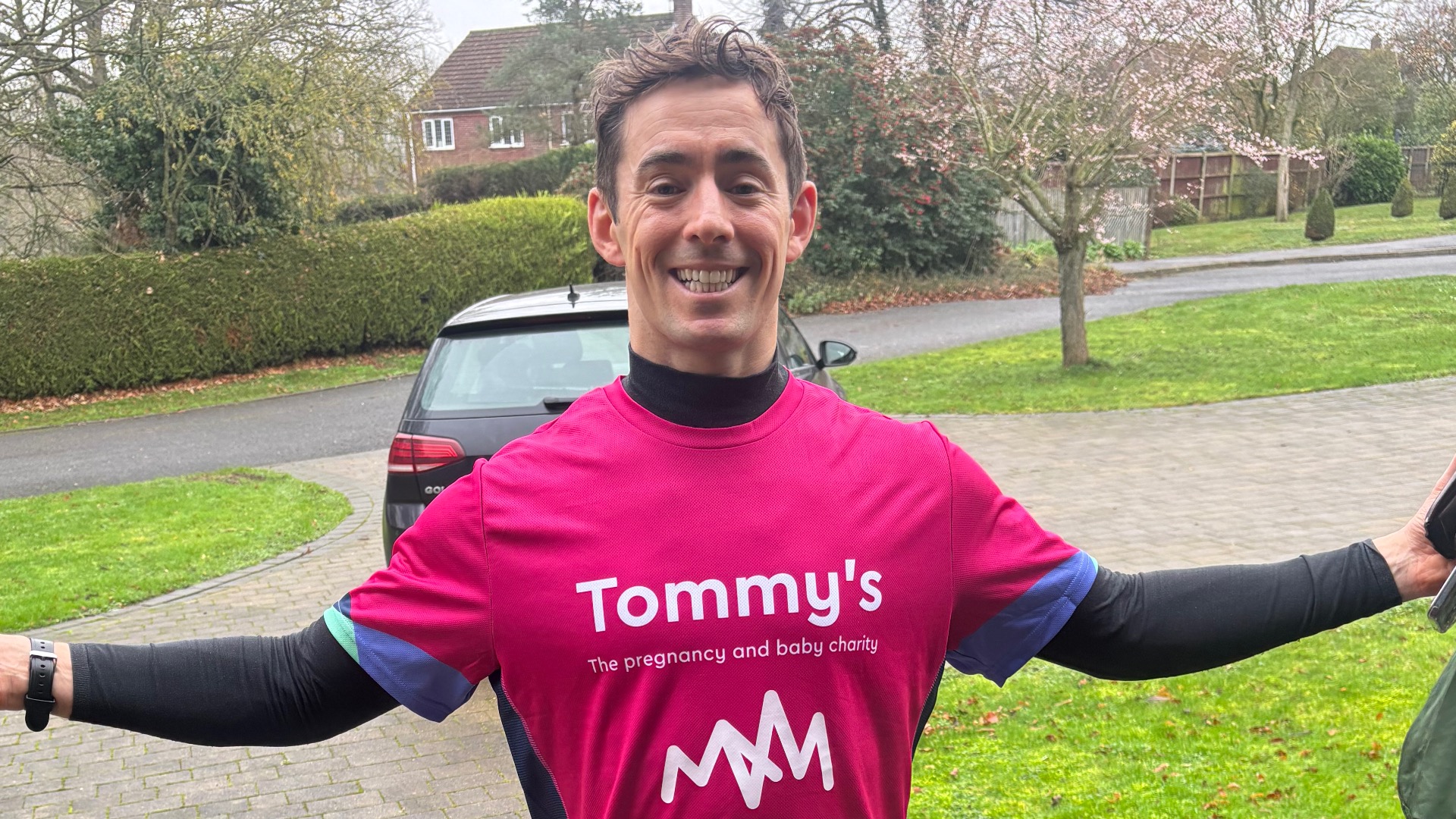 Finlay's marathon for miracles for Tommy’s, the pregnancy and baby charity