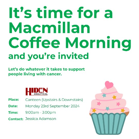 Macmillan Coffee Morning 2024