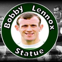 Bobby Lennox Statue In Saltcoats