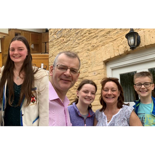 Alice's haircut for the Little Princess Trust