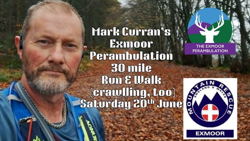 Mark Curran is fundraising for Exmoor Search & Rescue Team