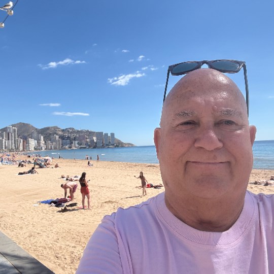 Ray's fundraising page