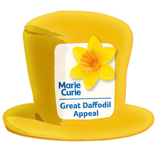 Daffodil Phil Strikes Again for Marie Curie 