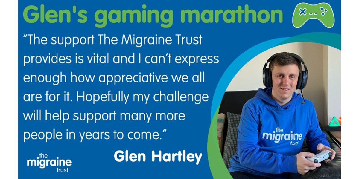 Glen Hartley is fundraising for The Migraine Trust