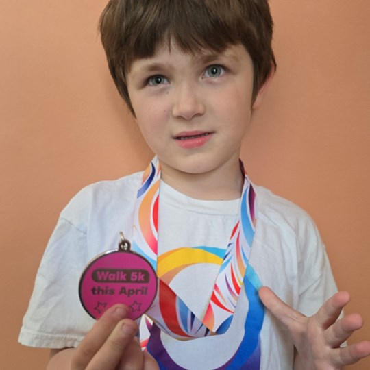 I'm walking 5k this April for the National Autistic Society