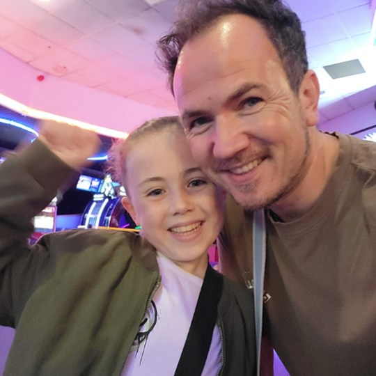 David's fundraising page