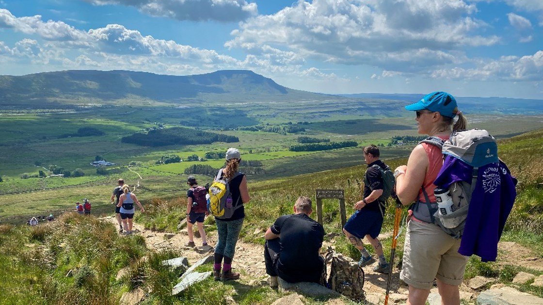 Yorkshire Three Peaks September 2022 JustGiving