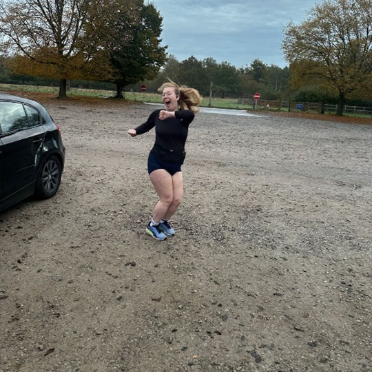 Eva vs London Landmarks Half Marathon 2025