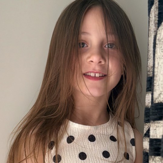 Mia's Hair Donation for The Little Princess Trust