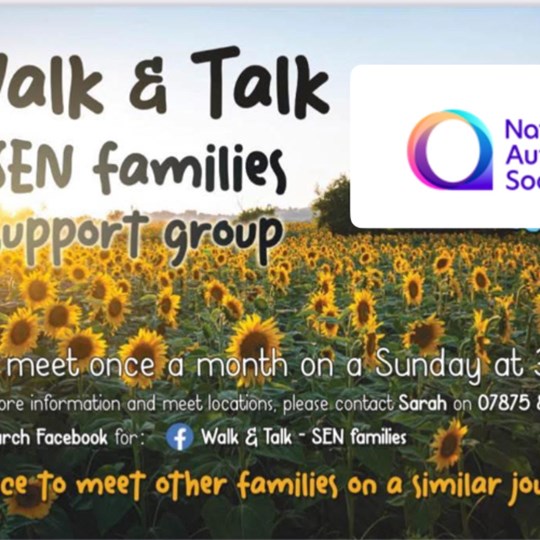 Walk  Talk SEN families are walking 5km this April