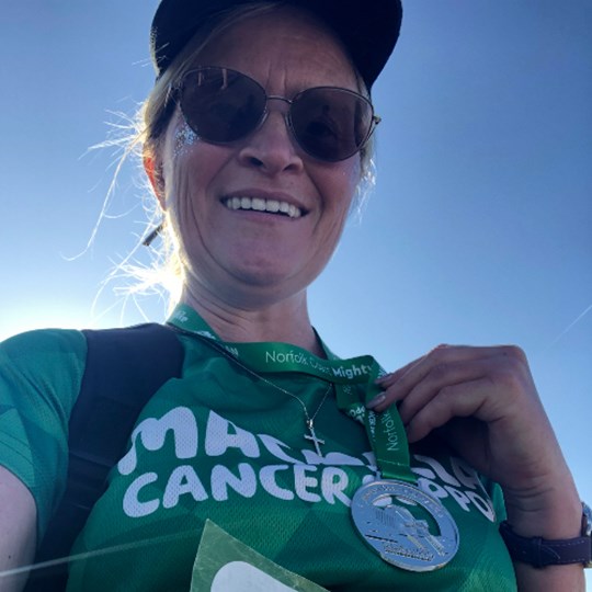 Ramona's fundraising page