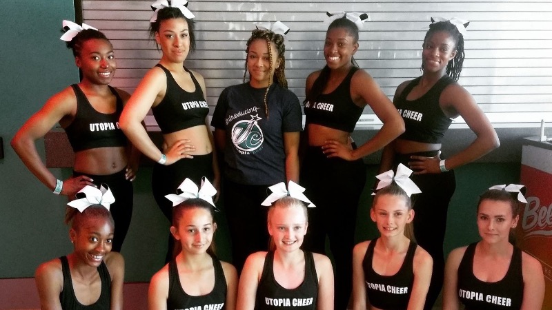 Crowdfunding To Help A New Cheerleading Team Utopia Cheer In A 10 Mile